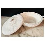 LR - Wedgwood Countryware Bone China Serving Bowl and Covered Tureen Set