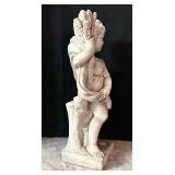 LR - 18 Inch Classical Cherub Garden Statue