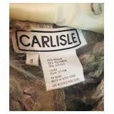 LR - Carlisle Multicolor Mohair Blend Textured Ladies Jacket Size 8