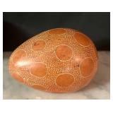 K - Set of 6 Handcrafted Etched Decorative Eggs, 3.5 Inch