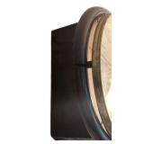 K - Antique 14-Inch Wall Clock with Roman Numeral Dial and Winding Key