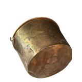 DR - Vintage Brass Pail with Handle
