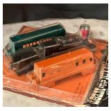 K - Vintage MidgeToys Die-Cast Train of the West Set in Original Packaging