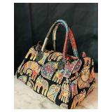 LR - Laurel Burch Tapestry Cat Duffle Bag