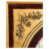 LR - Victorian-Style Ornate Gold Framed Wall Mirror