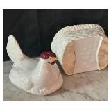 DR - Vintage Ceramic Hen on Nest Covered Dish