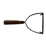 LR - Set of 4 Antique Cast Iron Sad Iron Trivets