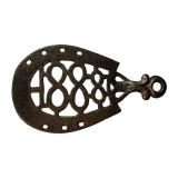 LR - Set of 4 Antique Cast Iron Sad Iron Trivets