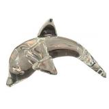 LR - Glass Dolphin Figurine
