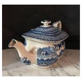 K - Collection of 2 Antique English Porcelain Teapots