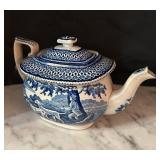 K - Collection of 2 Antique English Porcelain Teapots