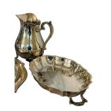 LR - Assorted Vintage Silverplate Serving Pieces and Tableware Collection