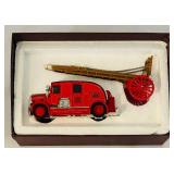 LR - Matchbox Models of Yesteryear 1936 Leyland Cub Fire Engine Y-9 Limited Edition