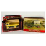 LR - Matchbox Models of Yesteryear Diecast Trucks in Original Boxes - Atkinson Model D Steam Wagon and Howaldtswerke AG Kiel