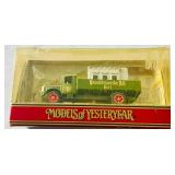 LR - Matchbox Models of Yesteryear Diecast Trucks in Original Boxes - Atkinson Model D Steam Wagon and Howaldtswerke AG Kiel