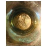 LR - Vintage 11-Inch Silver-Plated Coffee Pot with Ornate Handle and Lid