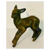 LR - Collection of 4 Vintage Brass and Metal Animal Figurines