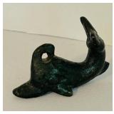 LR - Collection of 4 Vintage Brass and Metal Animal Figurines