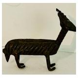 LR - Collection of 4 Vintage Brass and Metal Animal Figurines