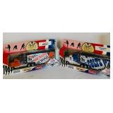 LR - Set of 4 Matchbox 1995 NFL Team Collectible Trucks in Original Packaging