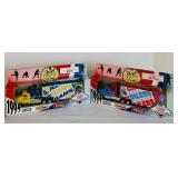 LR - Set of 4 Matchbox 1995 NFL Team Collectible Trucks in Original Packaging