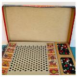 LR - Vintage Board Games Collection: Mosaic, Parcheesi, and Monopoly