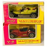 LR - Collection of 7 Matchbox Models of Yesteryear Diecast Cars in Original Boxes