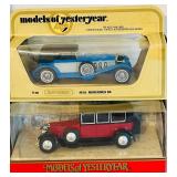 LR - Collection of 7 Matchbox Models of Yesteryear Diecast Cars in Original Boxes