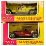 LR - Collection of 7 Matchbox Models of Yesteryear Diecast Cars in Original Boxes