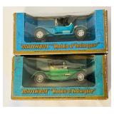 LR - Collection of 7 Matchbox Models of Yesteryear Diecast Cars in Original Boxes
