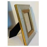 LR - Pair of Vintage Decorative Picture Frames with Ornate Detailing