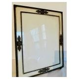 LR - Pair of Vintage Decorative Picture Frames with Ornate Detailing