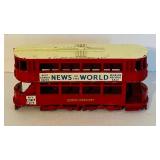 LR - Vintage Lesney London Transport Double Decker Diecast Bus