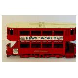 LR - Vintage Lesney London Transport Double Decker Diecast Bus