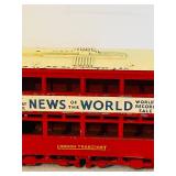 LR - Vintage Lesney London Transport Double Decker Diecast Bus