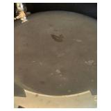 LR - 9 Inch Silver Plated Covered Serving Dish with Ornate Feet