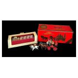 LR - Matchbox Models of Yesteryear Stagecoach and Her Majesty