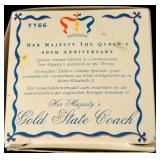 LR - Matchbox Models of Yesteryear Stagecoach and Her Majesty