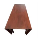 DR - Mid-Century Drop Leaf Dining Table in Wood Finish