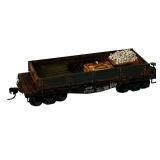 DR - Set of 6 HO Scale Vintage Model Train Tank Cars and Gondola Cars