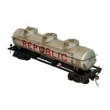 DR - Set of 6 HO Scale Vintage Model Train Tank Cars and Gondola Cars