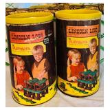 DR - Vintage Playskool Lincoln Logs Sets with Original Containers