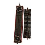 DR - Set of 8 HO Scale Model Train Freight Cars Assorted Road Names