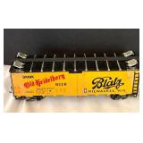 LR - Set of 8 Vintage HO Scale Model Railroad Freight Cars