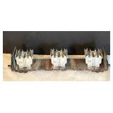 LR - Set of 8 Vintage HO Scale Model Railroad Freight Cars