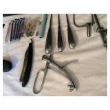DR - Collection of Vintage Medical Instruments and Surgical Tools