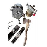 Lot of Vintage Woodworking Hand Tools and Sharpeners