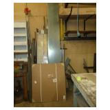 Sheet Metal Pieces South Wall