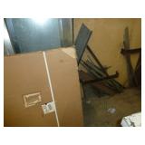 Sheet Metal Pieces South Wall