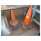 Orange Safety Cones